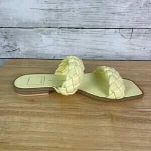 Dolce Vita Indy Braided Slide Pale Yellow Size 6